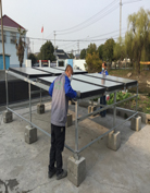 太阳能样板施工中（2）